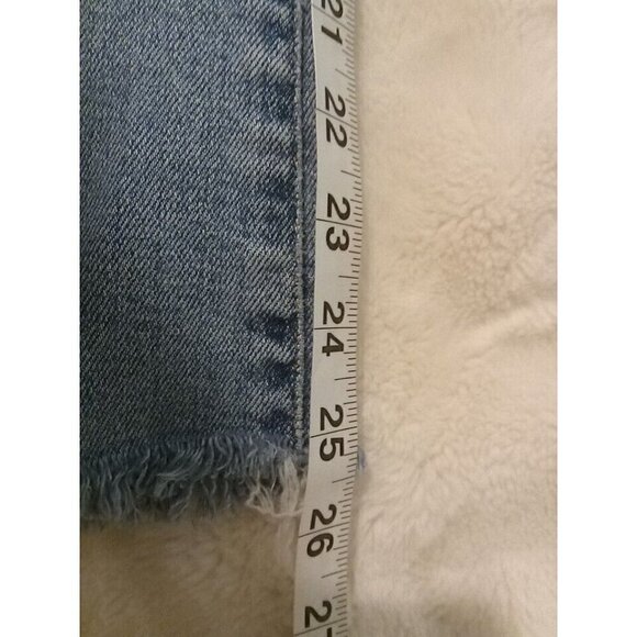 Agolde Jeans Women's Size 27 Blue Toni Mid Rise Skinny Straight Fray - Picture 13 of 13